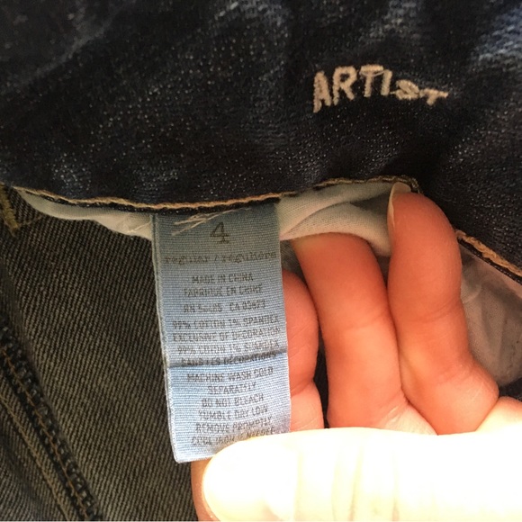 American Eagle Artist stretch Jeans Reg 4 - Picture 3 of 7